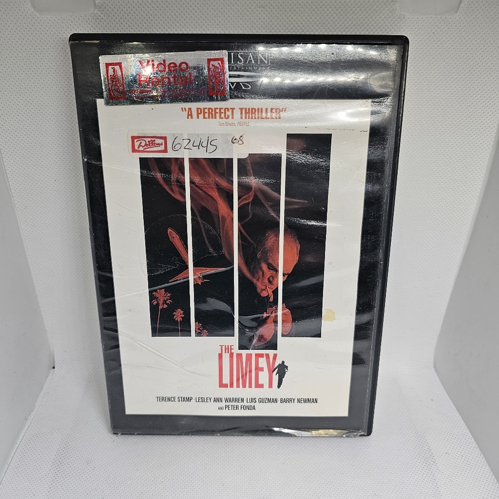 The Limey DVD - Former Rental with Receipt - Video Center